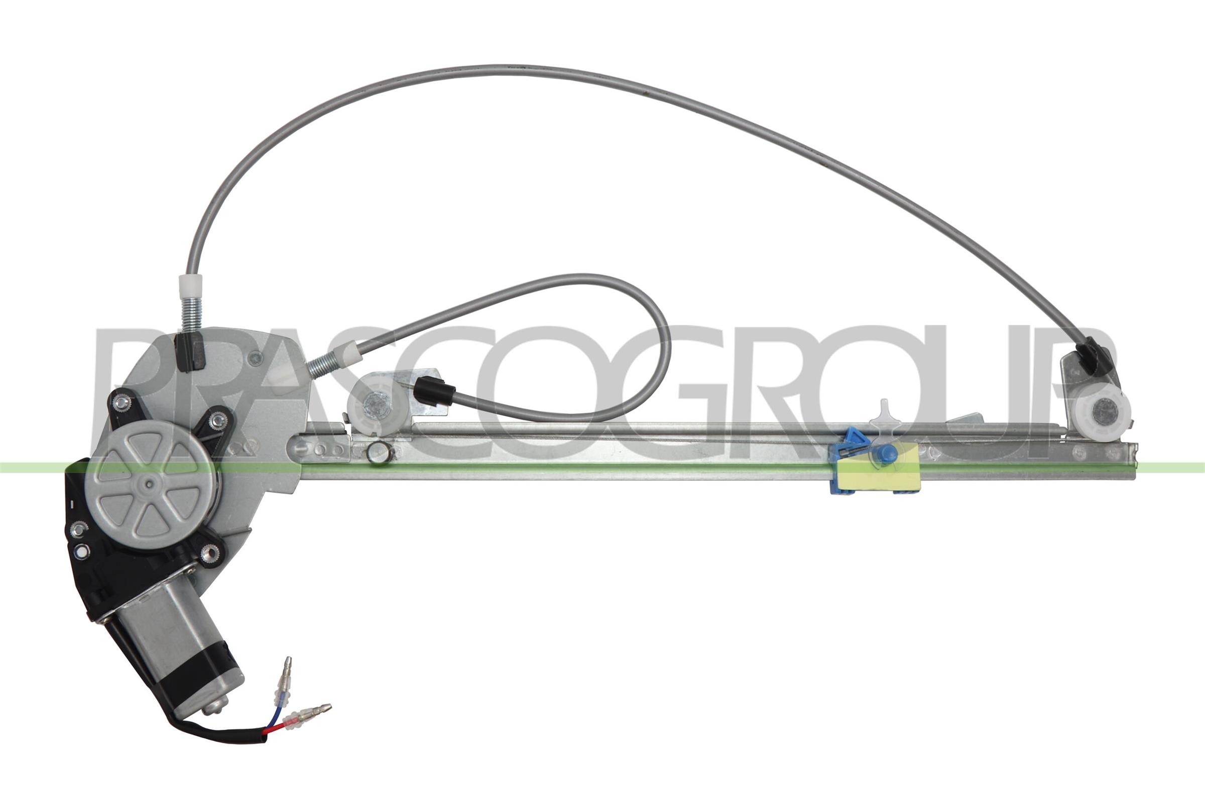 ALZACRISTALLO CON MOTORE 2 PIN POSTERIORE DESTRO