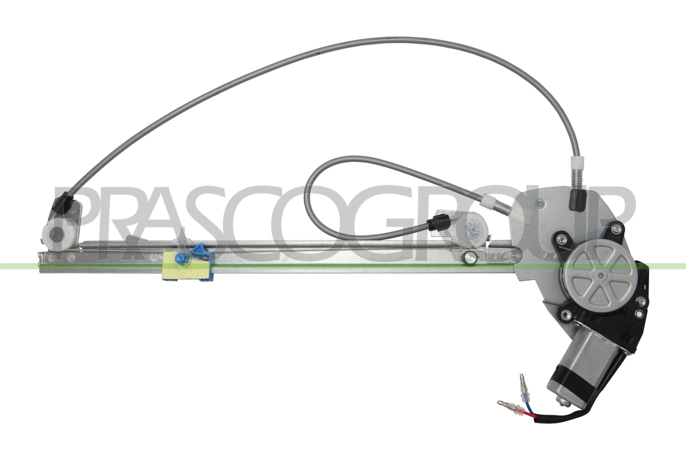 ALZACRISTALLO CON MOTORE 2 PIN POSTERIORE SINISTRO