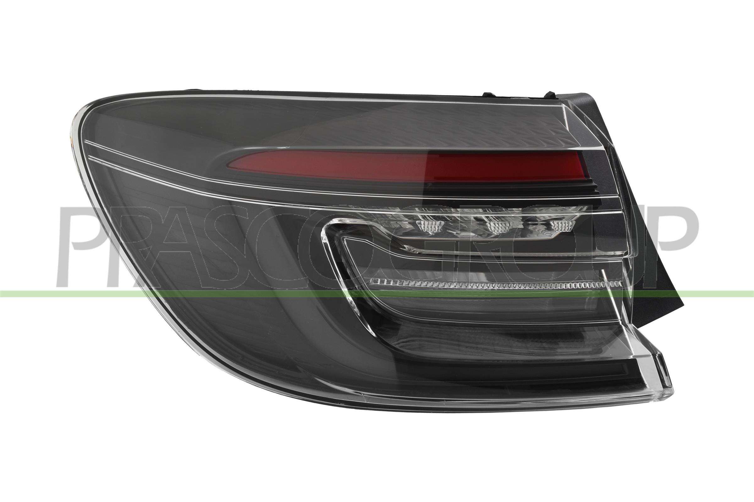 PRASCO FANALE POSTERIORE SINISTRO CON PORTA LAMPADA ESTERNO LED