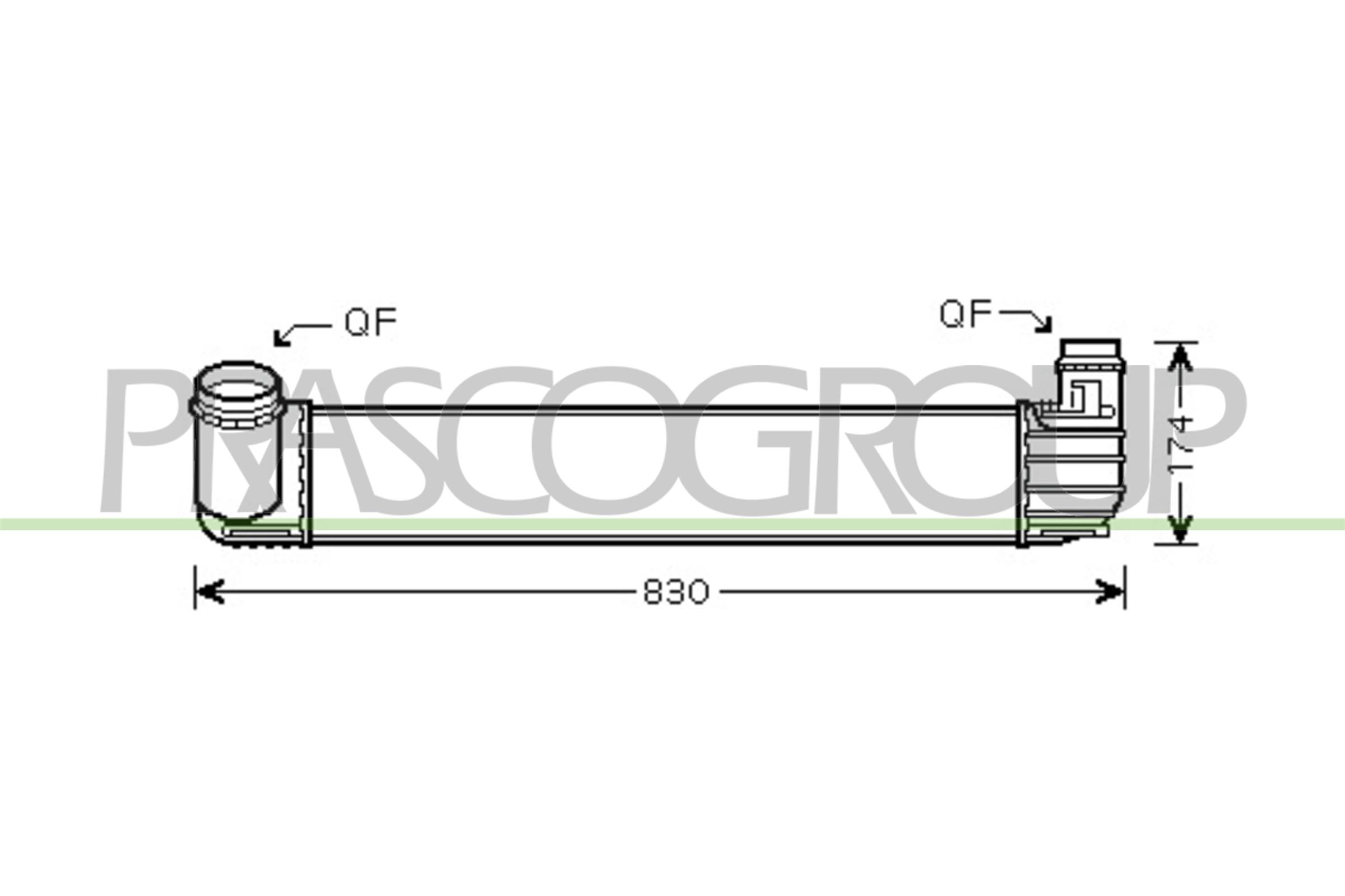 Intercooler PRASCO RN424N003
