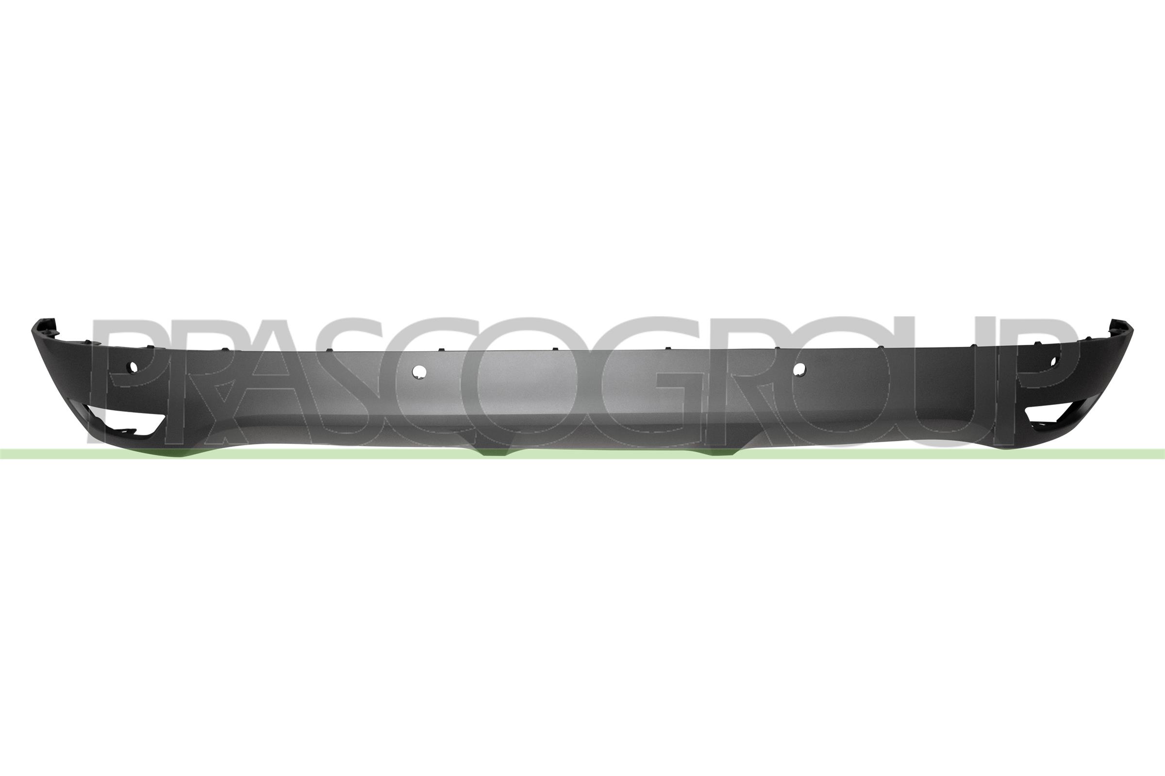 SPOILER PARAURTI POSTERIORE CON PRIMER-CON 4 FORI PDC