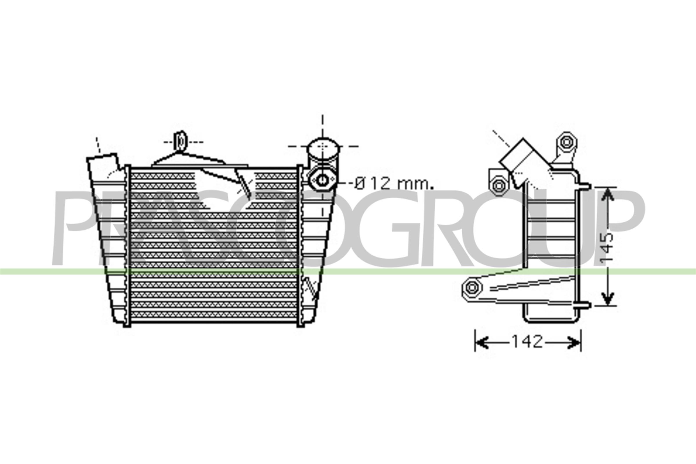 Intercooler PRASCO SK320N001