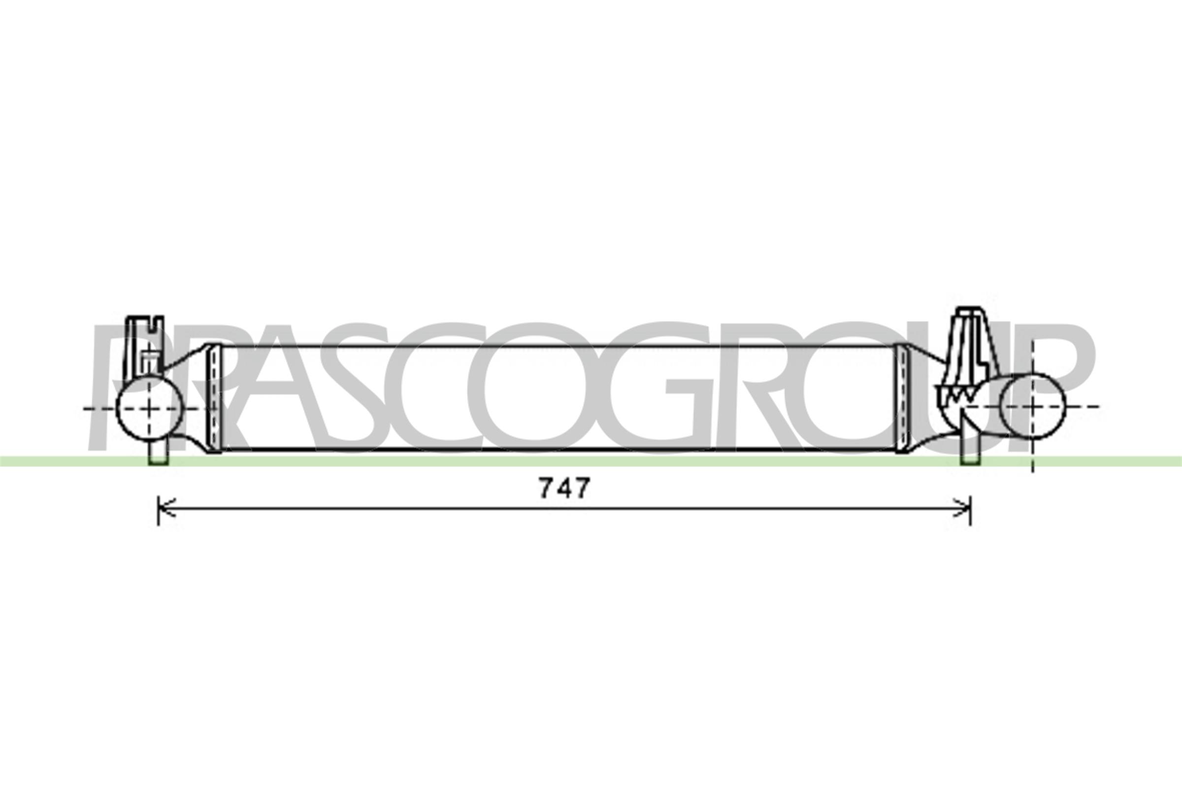 Intercooler PRASCO ST035N002