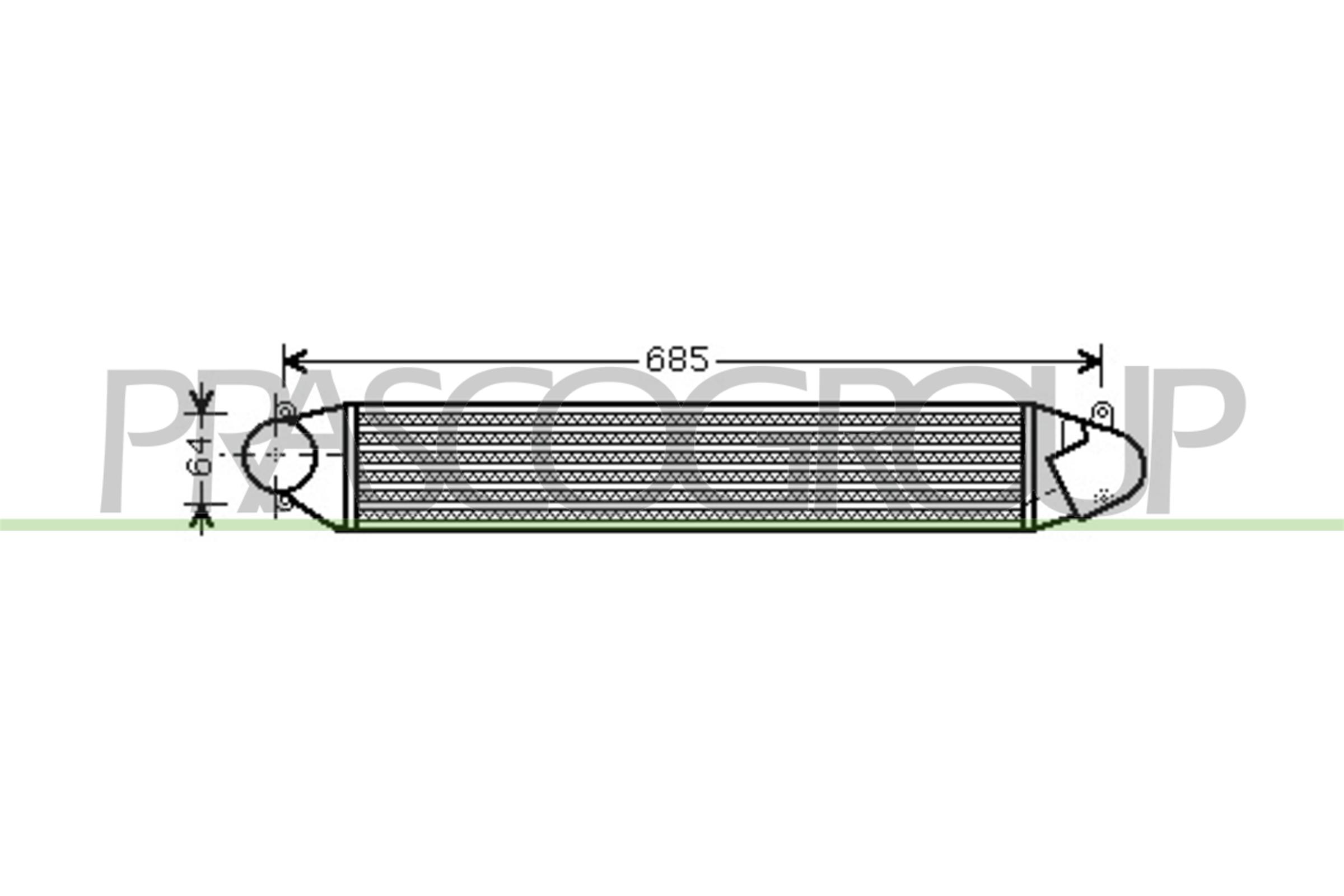Intercooler PRASCO ST052N001