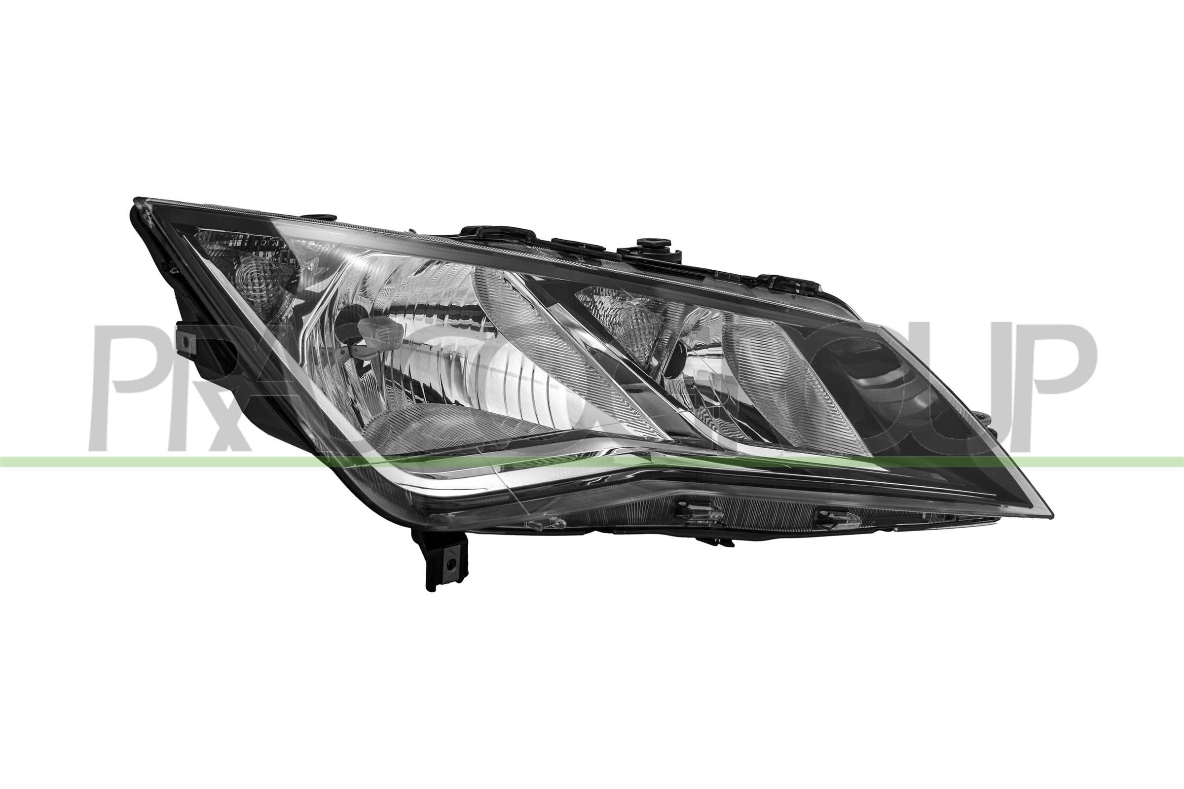 PRASCO PROIETTORE DX H7+H7 ELE. MOTORE NERO SEAT LEON