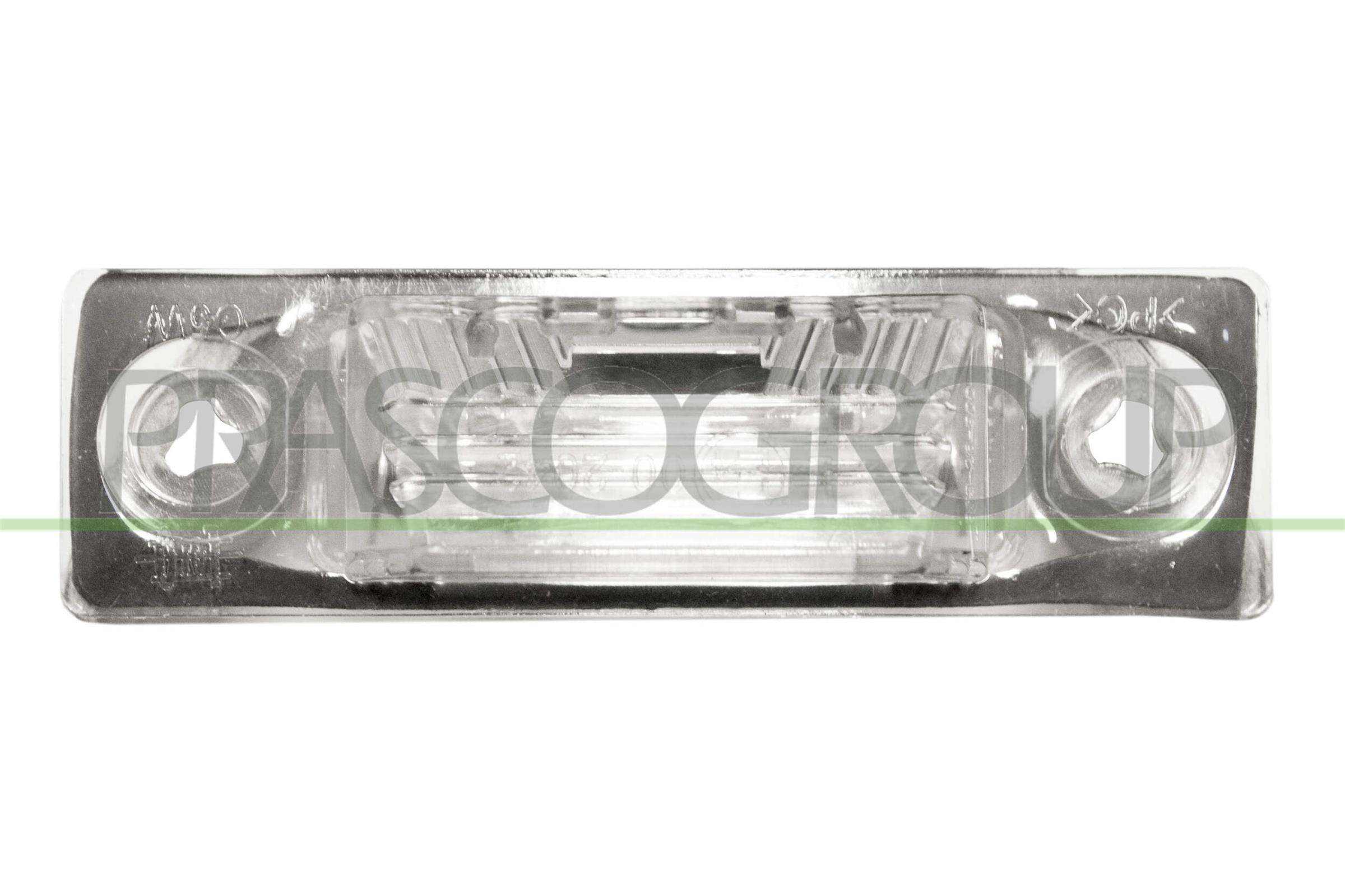LUCE TARGA CON LAMPADINA