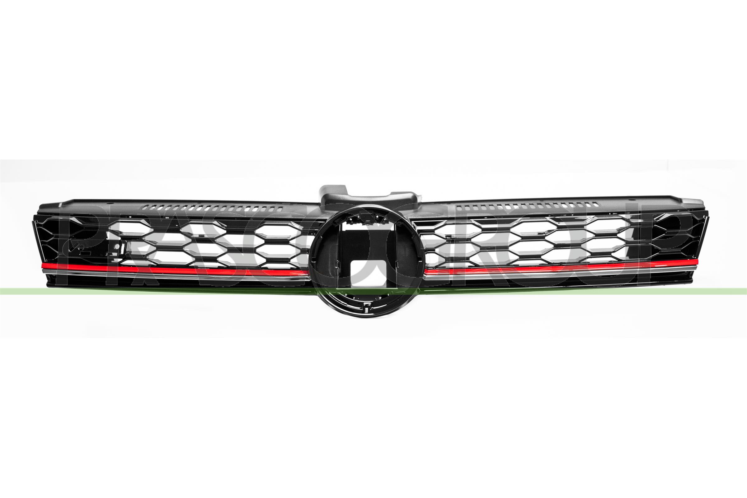 GRIGLIA RAD NERA CON MODANATURA ROSSA VOLKSWAGEN - GOLF VII.2 GTI 01/17 - 01/20