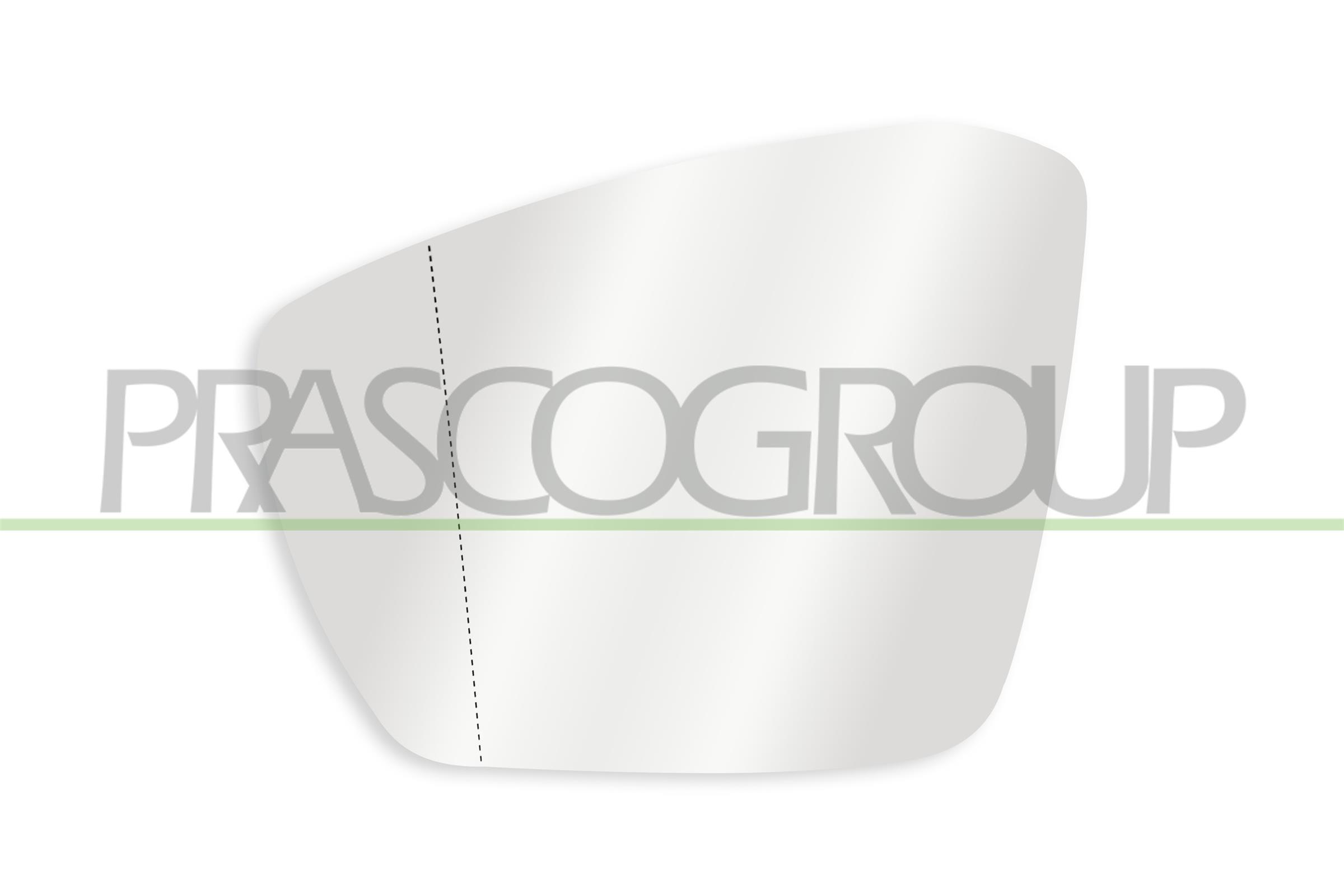 Vetro specchio, specchio esterno PRASCO VG7707514