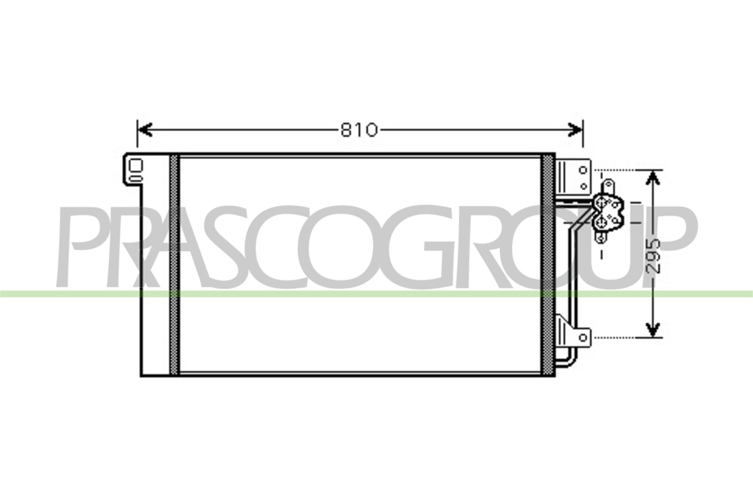 Condensatore, climatizzatore PRASCO VG917C001