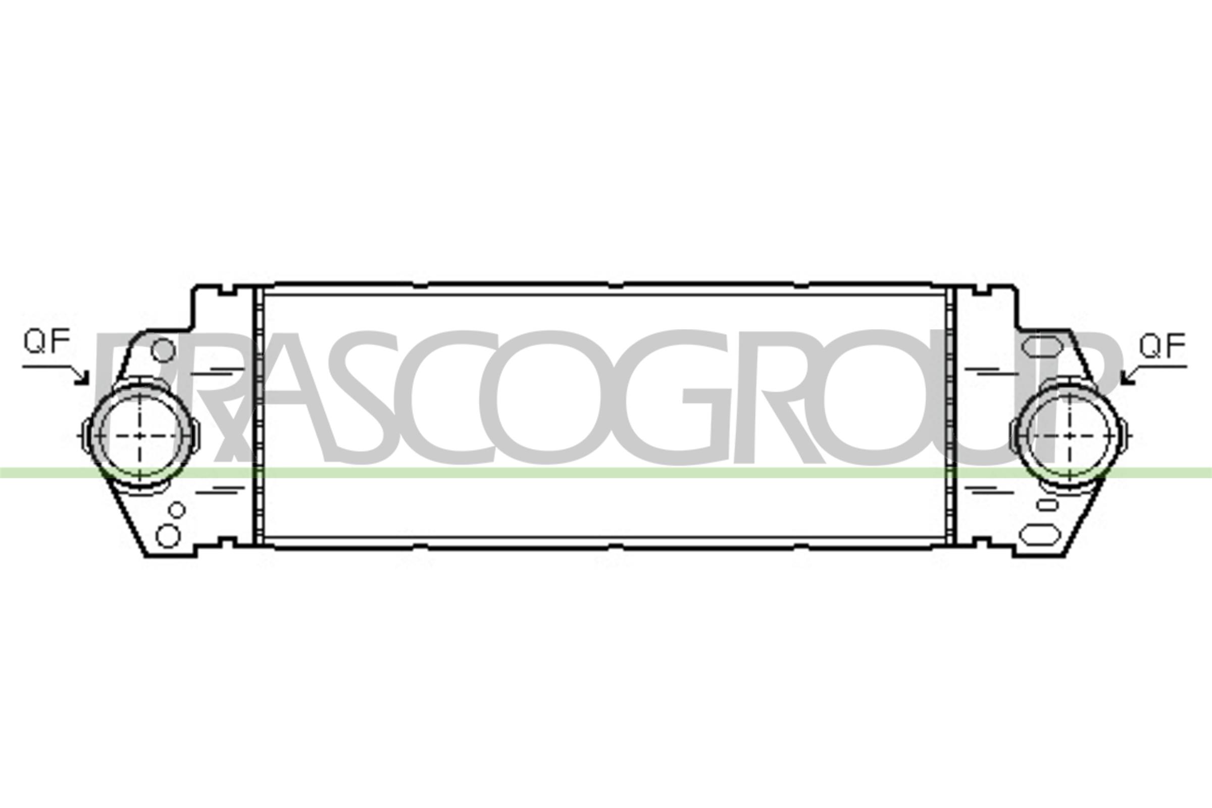 Intercooler PRASCO VG917N002