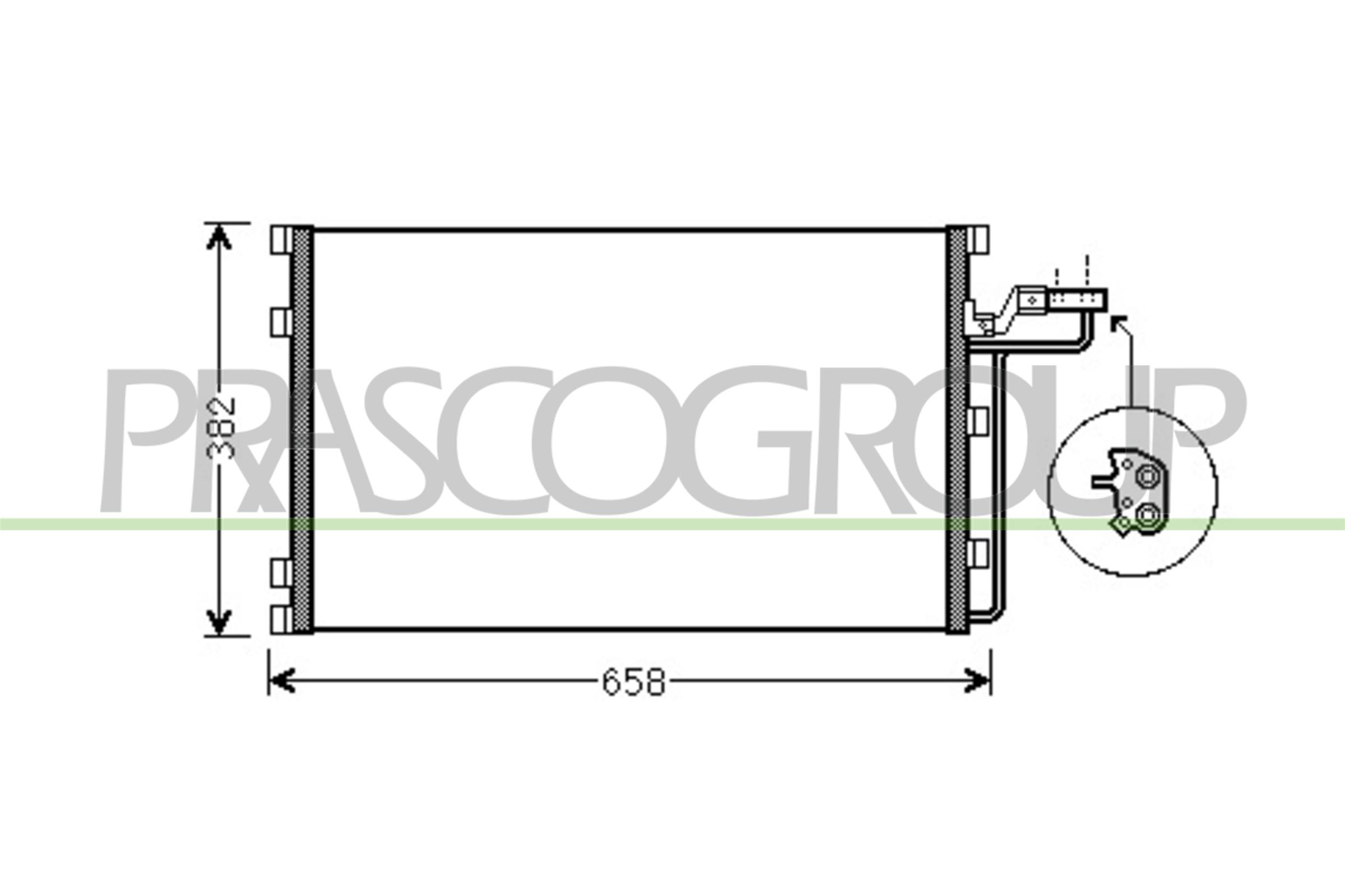 Condensatore, climatizzatore PRASCO VV220C001