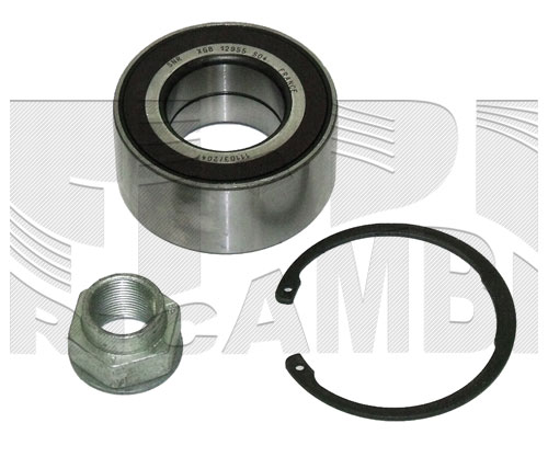 KIT RUOTA POST. FIAT 127/128 >TELAIO