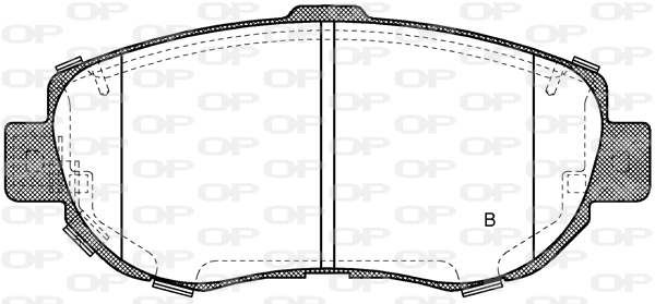 KIT PASTIGLIE FRENO, FRENO A DISCO