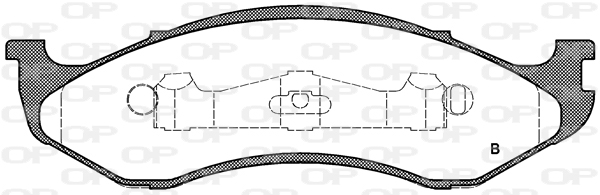 KIT PASTIGLIE FRENO, FRENO A DISCO