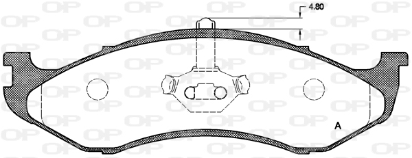 KIT PASTIGLIE FRENO, FRENO A DISCO