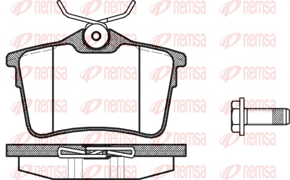 KIT PASTIGLIE FRENO, FRENO A DISCO