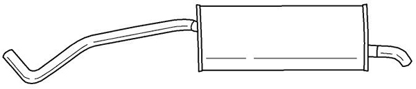 SILENZIATORE POSTERIORE