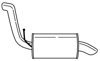 SILENZIATORE POSTERIORE