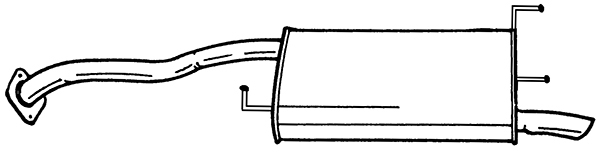 SILENZIATORE POSTERIORE