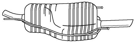 SILENZIATORE POSTERIORE