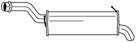 SILENZIATORE POSTERIORE