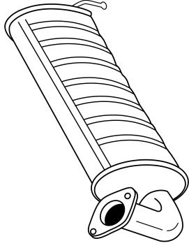 SILENZIATORE POSTERIORE