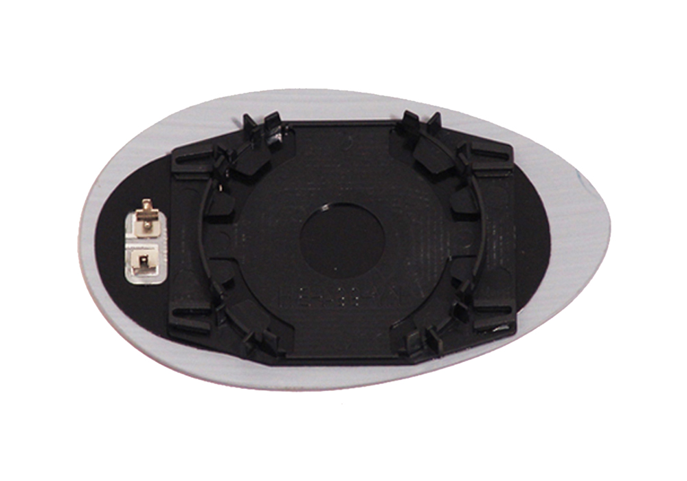 PIASTRA RETROVISORE SINISTRO TERMICO-CURVO-AZZ.