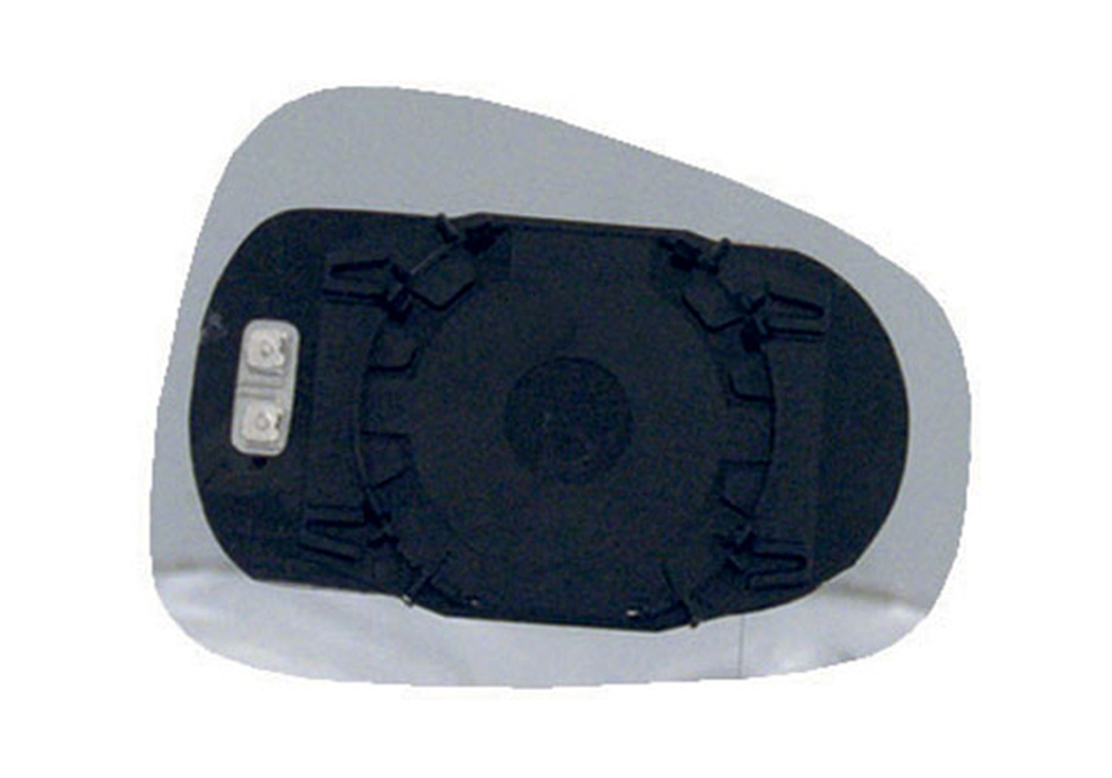 PIASTRA RETROVISORE SINISTRO TERMICO-ASFERICO-AZZ.