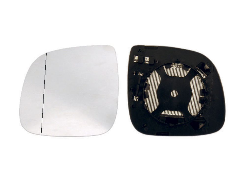 PIASTRA RETROVISORE SINISTRO TERMICO-ASFERICO