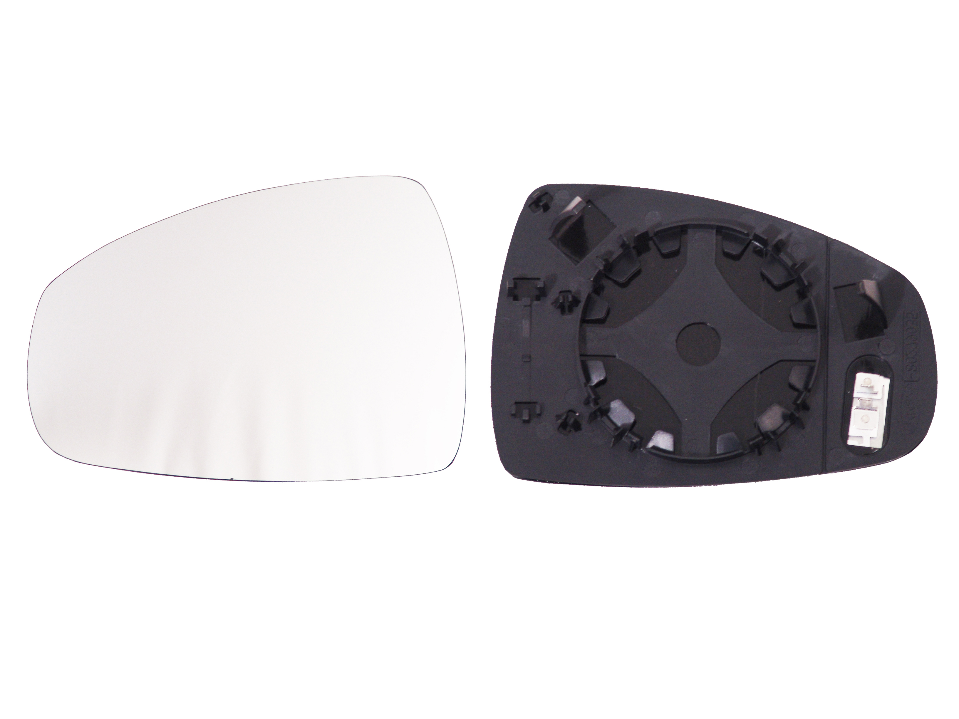 PIASTRA RETROVISORE SINISTRO TERMICO-CURVO