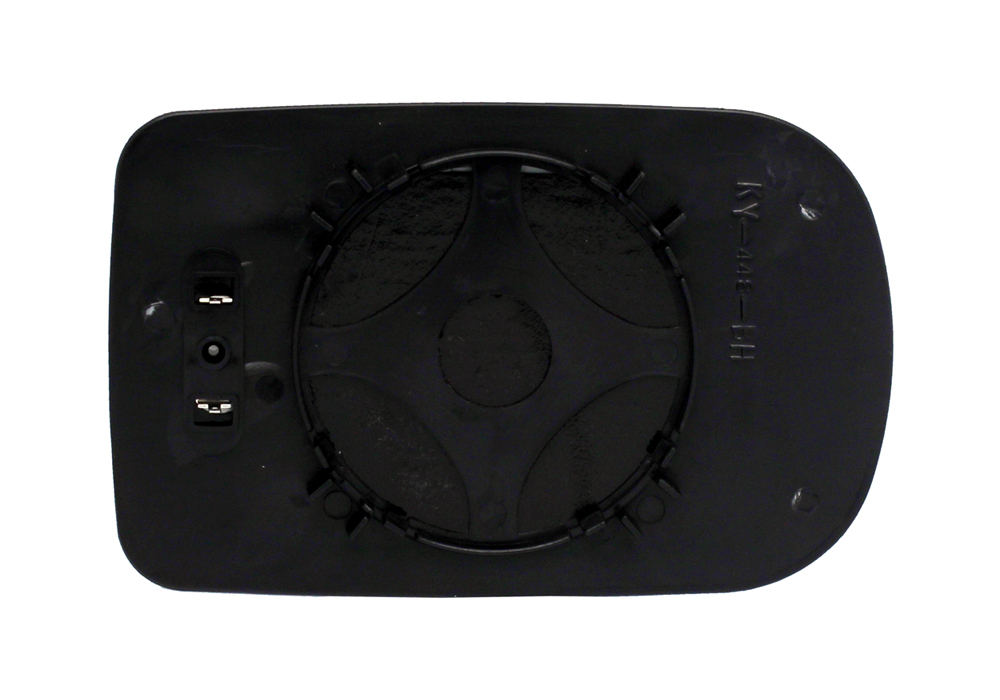 PIASTRA RETROVISORE SINISTRO TERMICO-ASFERICO-AZZ.