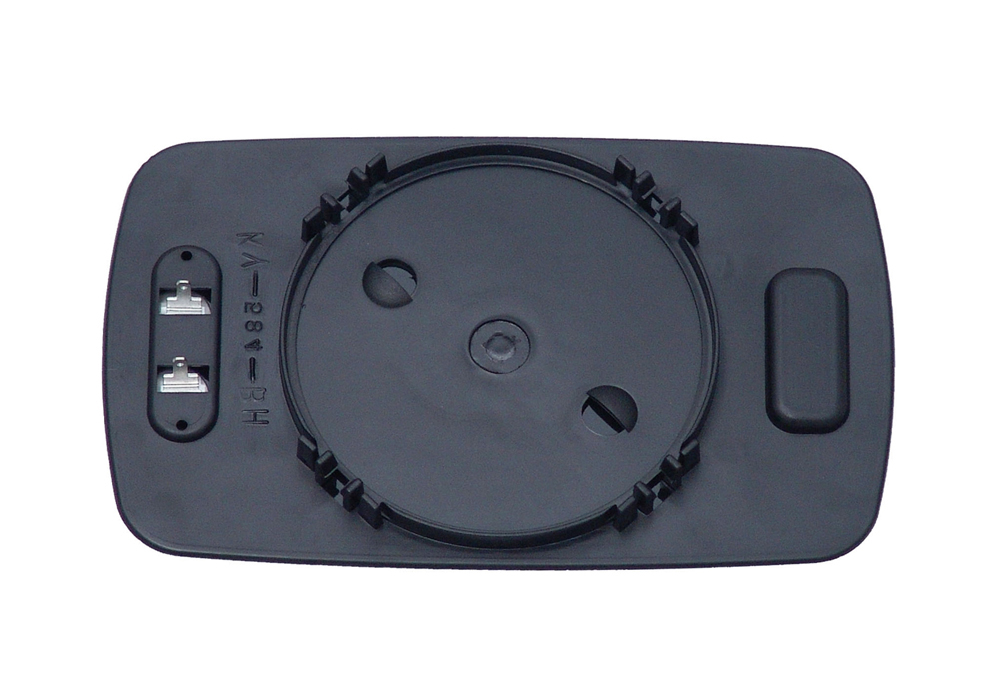 PIASTRA RETROVISORE SINISTRO TERMICO-PIANO-AZZ.