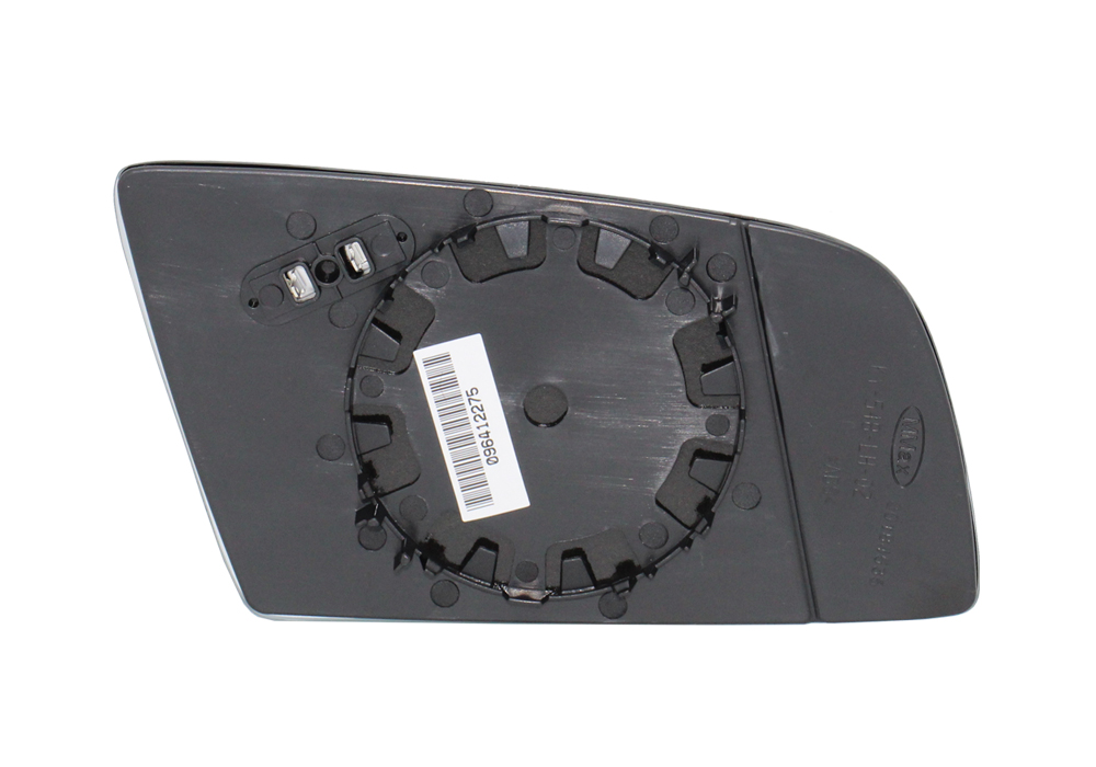 PIASTRA RETROVISORE SINISTRO TERMICO-ASFERICO-AZZ.