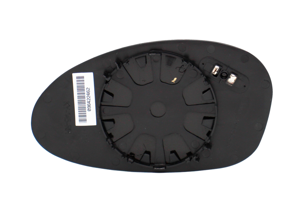 PIASTRA RETROVISORE DESTRO TERMICO-ASFERICO-AZZ.