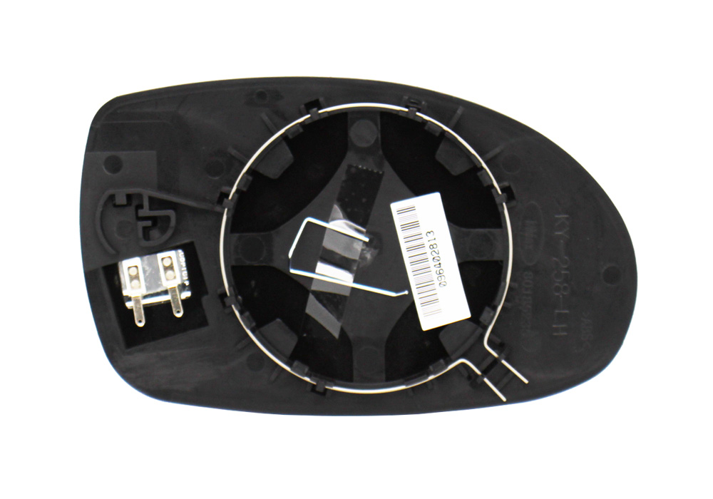 PIASTRA RETROVISORE SINISTRO TERMICO-ASFERICO-AZZ.