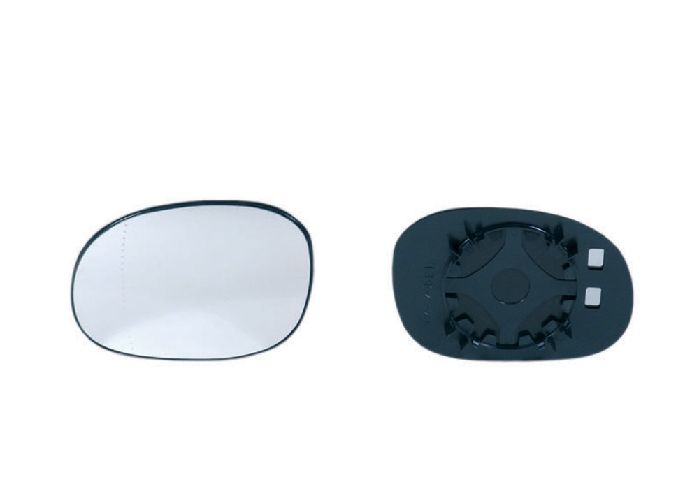 PIASTRA RETROVISORE SINISTRO CURVO