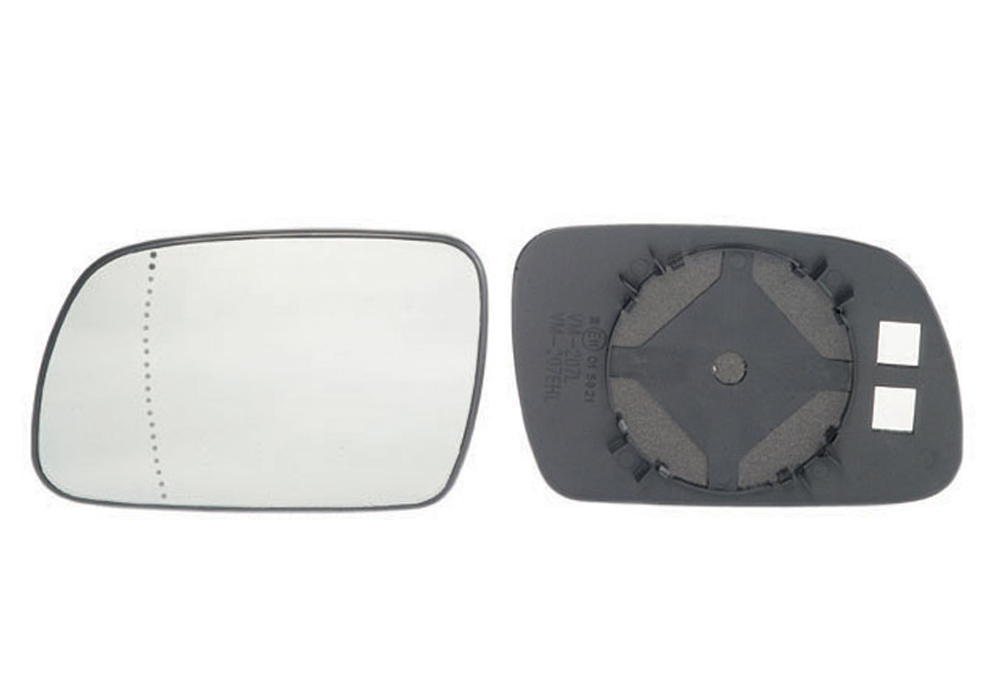 PIASTRA RETROVISORE SINISTRO ASFERICO