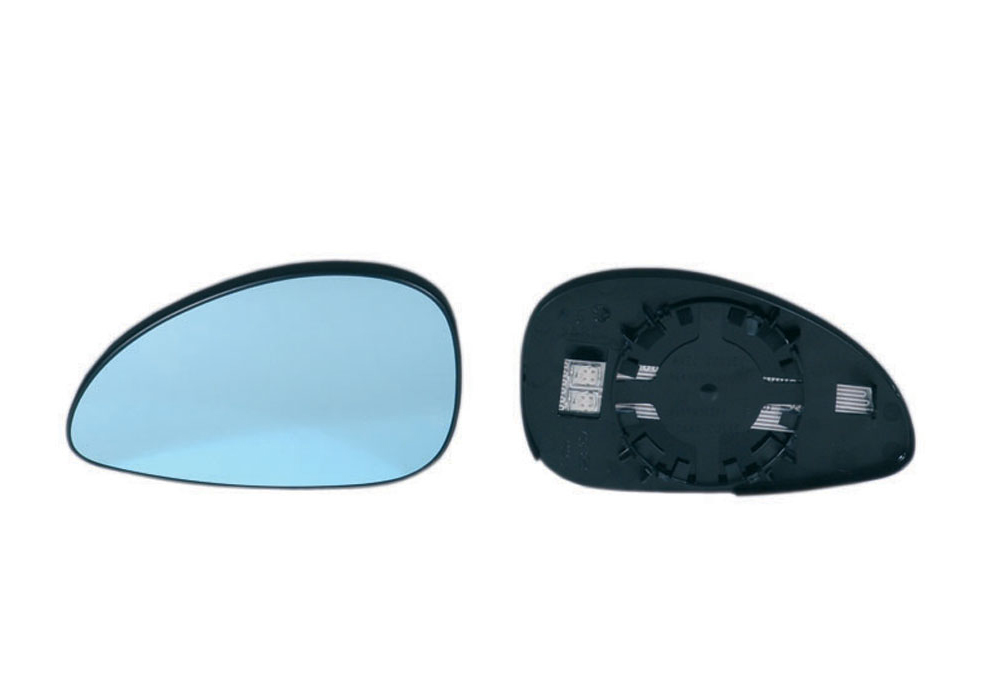 PIASTRA RETROVISORE SINISTRO TERMICO-ASFERICO-AZZ.