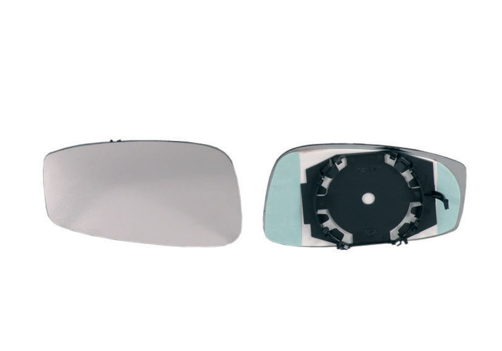 PIASTRA RETROVISORE SINISTRO CURVO