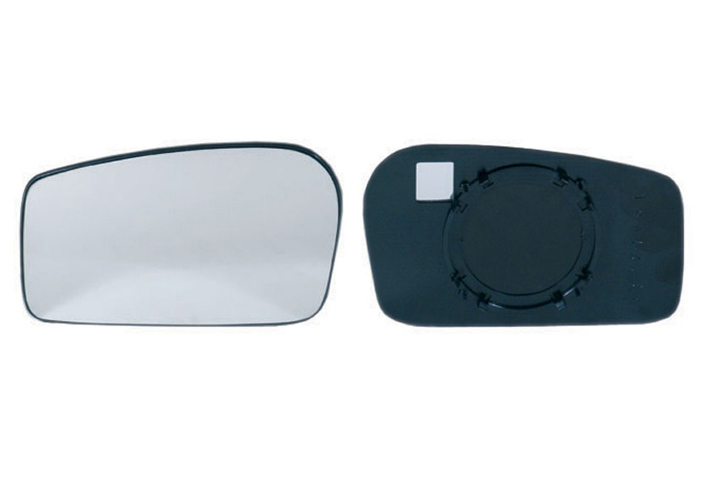 PIASTRA RETROVISORE SINISTRO CURVO