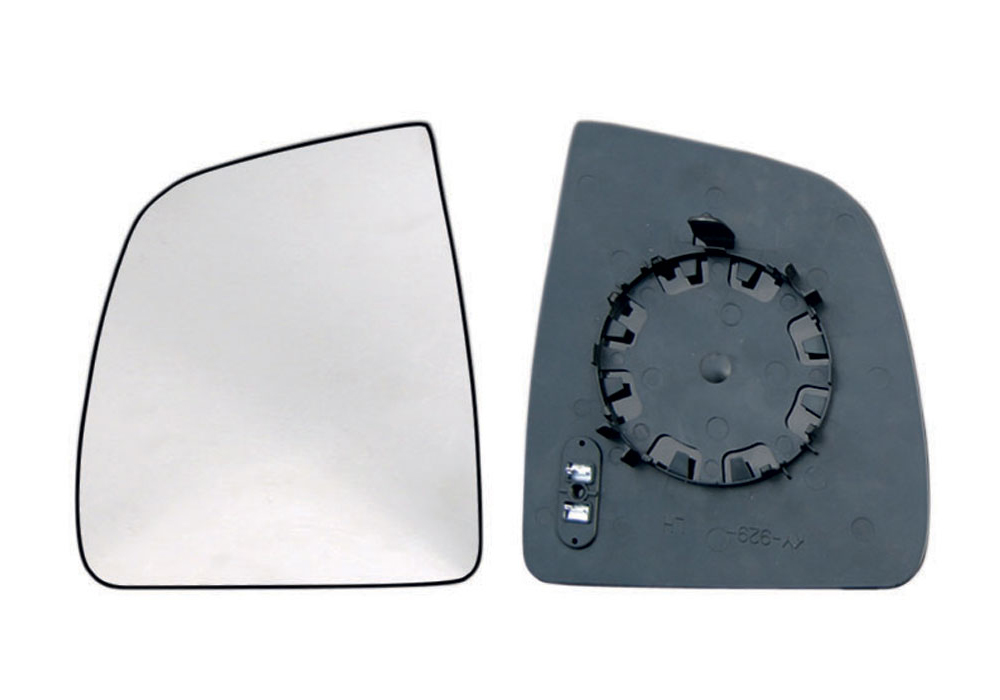 PIASTRA RETROVISORE SINISTRO TERMICO-CURVO