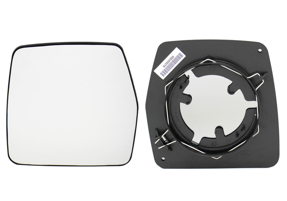 PIASTRA RETROVISORE SINISTRO CURVO