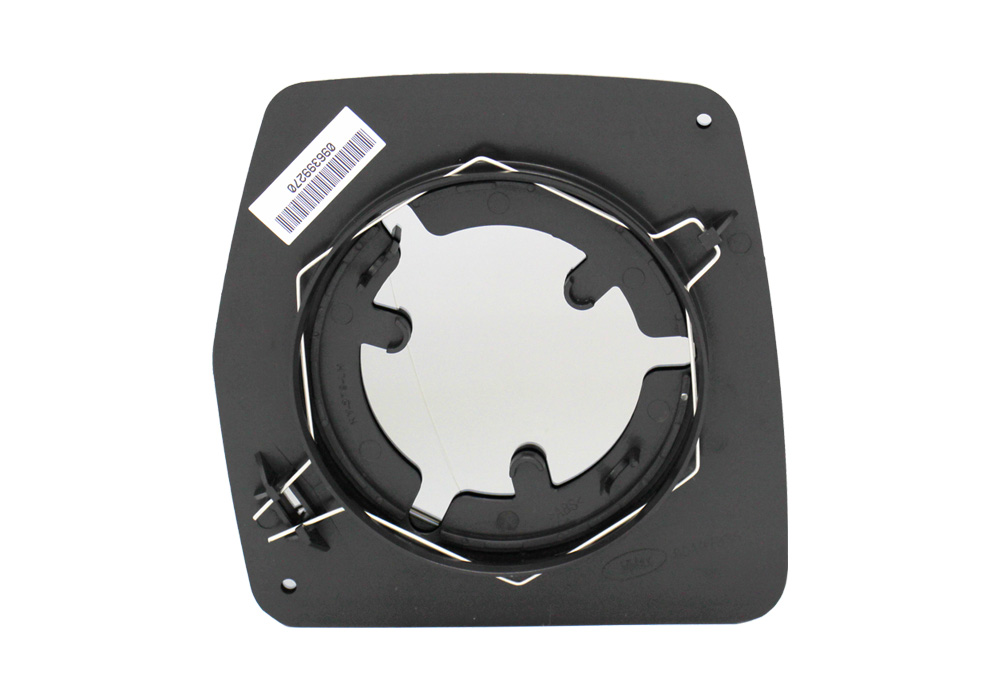 PIASTRA RETROVISORE SINISTRO CURVO