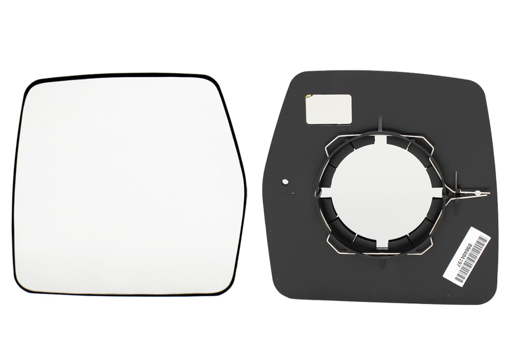 PIASTRA RETROVISORE SINISTRO CURVO