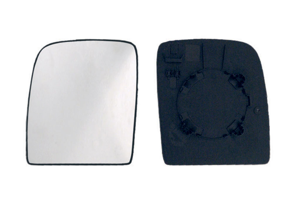 PIASTRA RETROVISORE SINISTRO CURVO