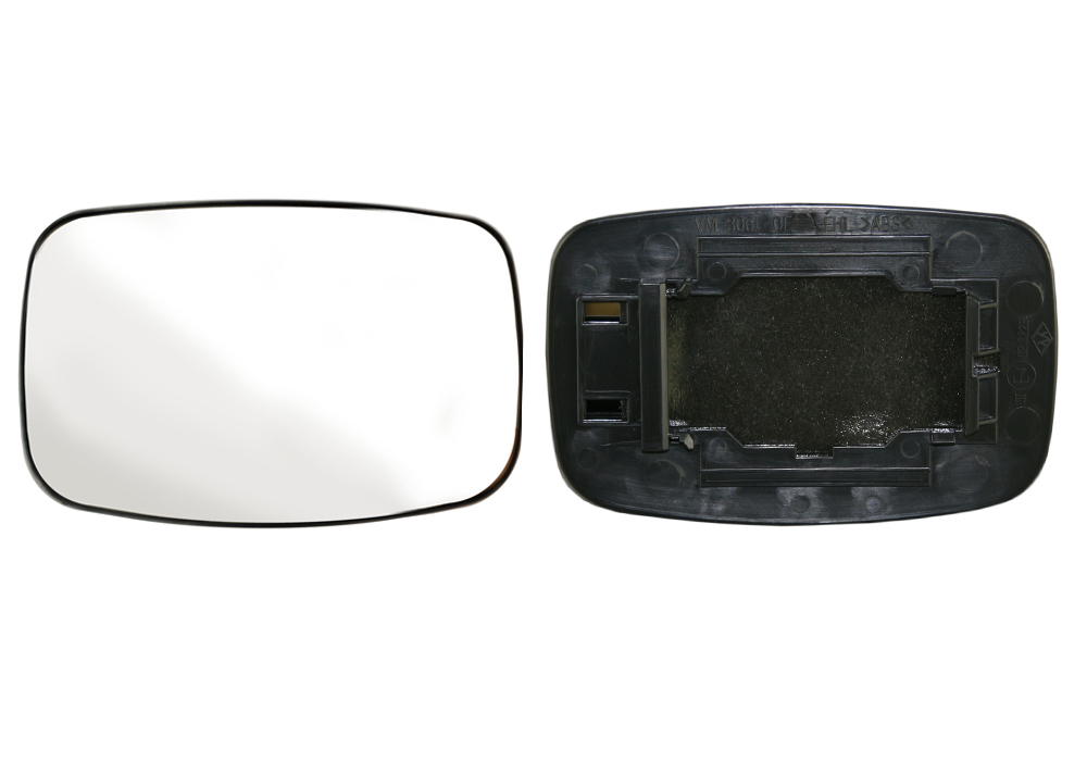 PIASTRA RETROVISORE SINISTRO CURVO