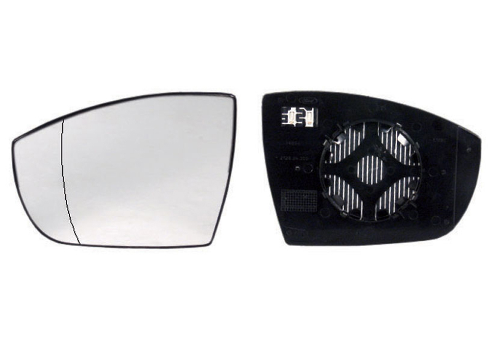 PIASTRA RETROVISORE SINISTRO TERMICO-ASFERICO