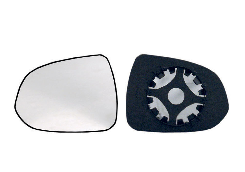 PIASTRA RETROVISORE SINISTRO CURVO