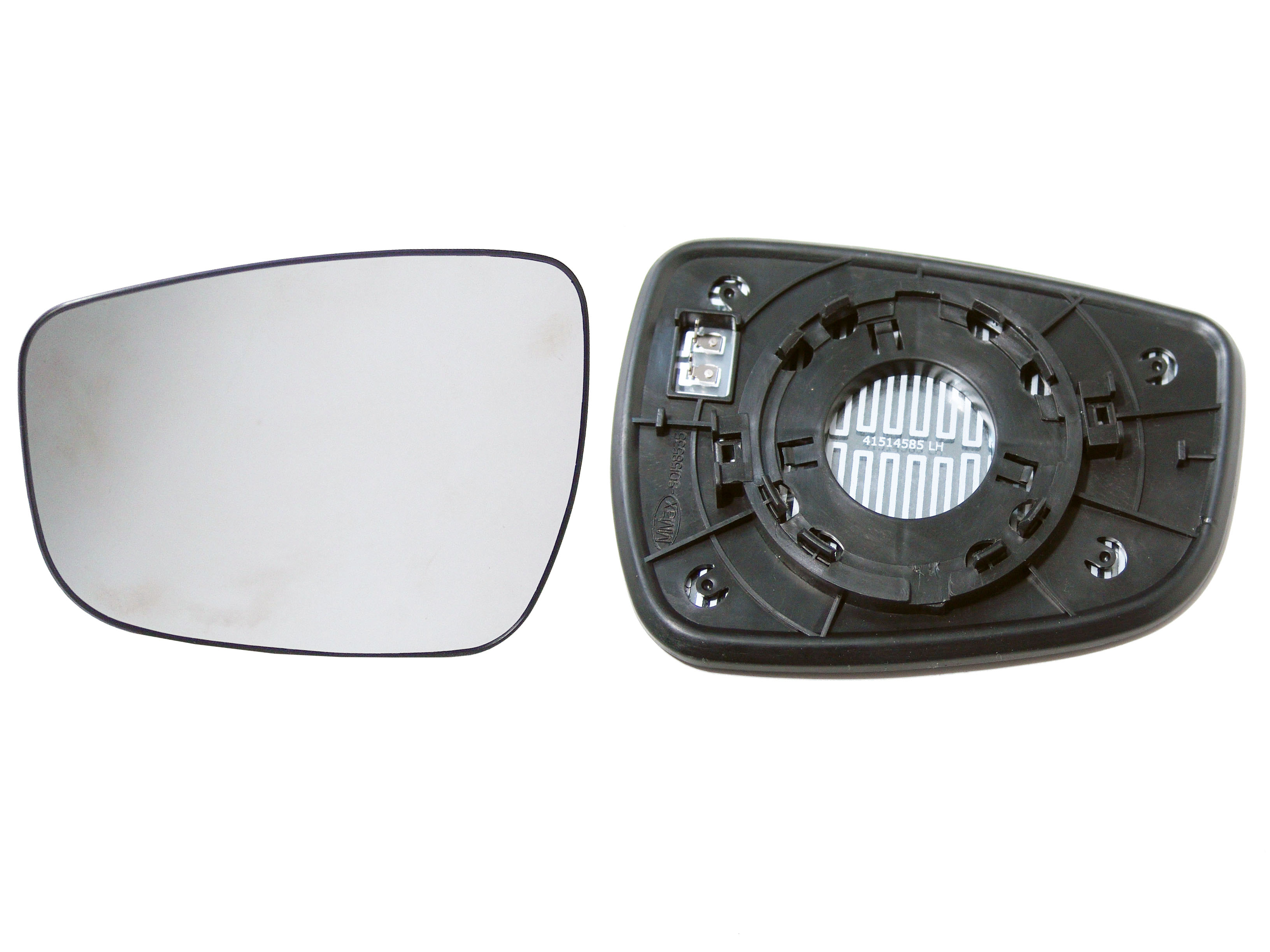 PIASTRA RETROVISORE SINISTRO TERMICO-CURVO