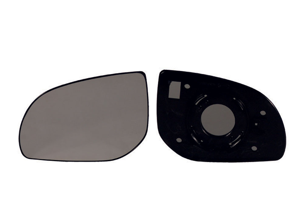 PIASTRA RETROVISORE SINISTRO CURVO